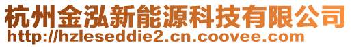 杭州金泓新能源科技有限公司