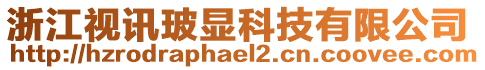 浙江视讯玻显科技有限公司