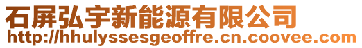 石屏弘宇新能源有限公司