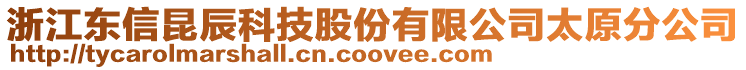 浙江東信昆辰科技股份有限公司太原分公司