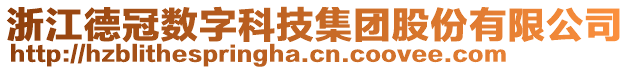 浙江德冠數(shù)字科技集團股份有限公司