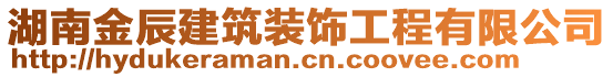 湖南金辰建筑裝飾工程有限公司