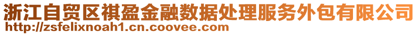 浙江自貿(mào)區(qū)祺盈金融數(shù)據(jù)處理服務(wù)外包有限公司