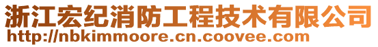 浙江宏纪消防工程技术有限公司