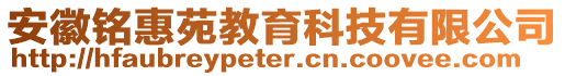 安徽銘惠苑教育科技有限公司