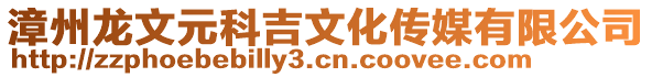 漳州龍文元科吉文化傳媒有限公司