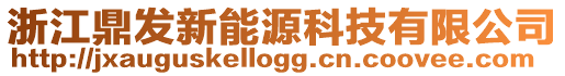 浙江鼎發(fā)新能源科技有限公司