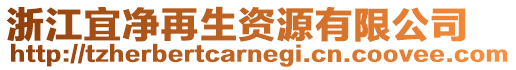 浙江宜凈再生資源有限公司