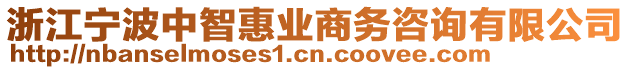 浙江宁波中智惠业商务咨询有限公司