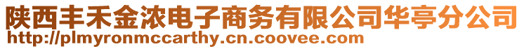 陜西豐禾金濃電子商務(wù)有限公司華亭分公司