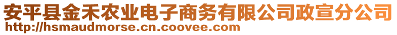 安平縣金禾農(nóng)業(yè)電子商務(wù)有限公司政宣分公司