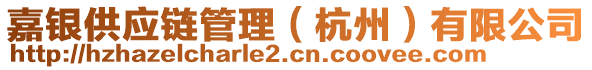 嘉銀供應(yīng)鏈管理（杭州）有限公司