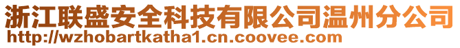 浙江聯(lián)盛安全科技有限公司溫州分公司