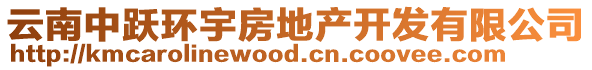 云南中躍環(huán)宇房地產(chǎn)開(kāi)發(fā)有限公司