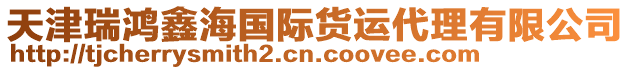 天津瑞鴻鑫海國(guó)際貨運(yùn)代理有限公司