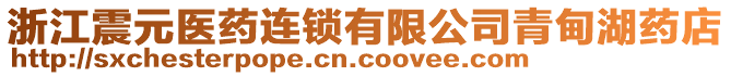 浙江震元醫(yī)藥連鎖有限公司青甸湖藥店