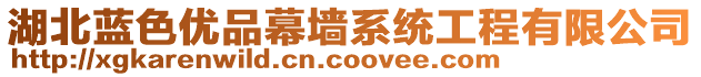 湖北藍(lán)色優(yōu)品幕墻系統(tǒng)工程有限公司