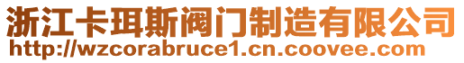 浙江卡珥斯閥門制造有限公司