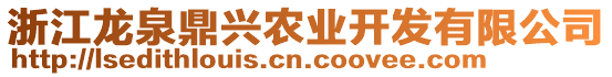 浙江龍泉鼎興農業開發有限公司