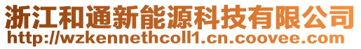 浙江和通新能源科技有限公司