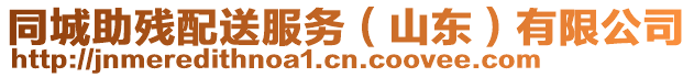 同城助殘配送服務(wù)（山東）有限公司
