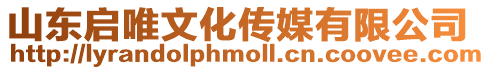 山東啟唯文化傳媒有限公司