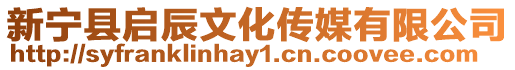 新寧縣啟辰文化傳媒有限公司