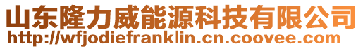 山東隆力威能源科技有限公司