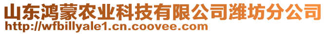 山東鴻蒙農(nóng)業(yè)科技有限公司濰坊分公司