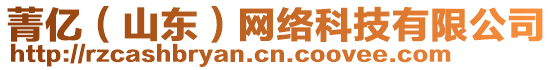 菁億（山東）網(wǎng)絡(luò)科技有限公司