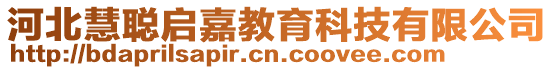河北慧聰啟嘉教育科技有限公司