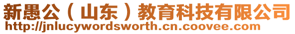 新愚公(山東)教育科技有限公司