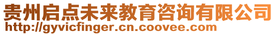 貴州啟點(diǎn)未來(lái)教育咨詢有限公司