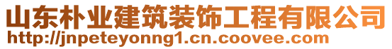 山東樸業(yè)建筑裝飾工程有限公司