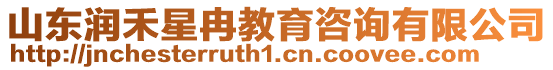 山東潤禾星冉教育咨詢有限公司