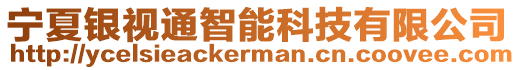 寧夏銀視通智能科技有限公司