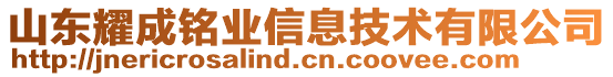 山東耀成銘業(yè)信息技術(shù)有限公司