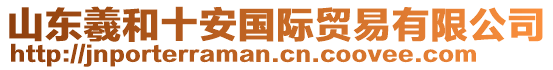 山東羲和十安國(guó)際貿(mào)易有限公司