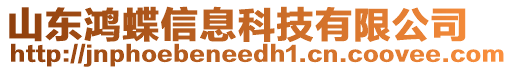 山東鴻蝶信息科技有限公司