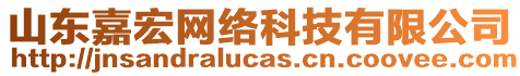 山東嘉宏網(wǎng)絡(luò)科技有限公司