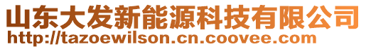 山東大發(fā)新能源科技有限公司