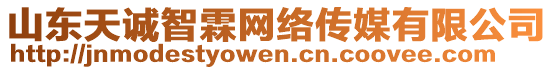 山東天誠(chéng)智霖網(wǎng)絡(luò)傳媒有限公司