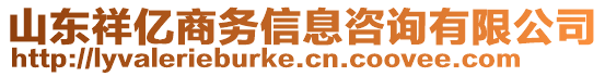 山東祥億商務信息咨詢有限公司