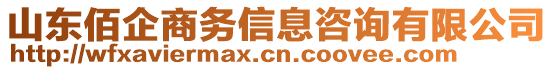 山東佰企商務(wù)信息咨詢有限公司