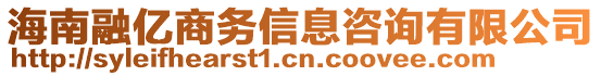 海南融億商務(wù)信息咨詢(xún)有限公司