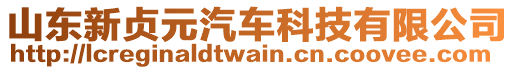 山東新貞元汽車科技有限公司