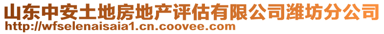 山東中安土地房地產評估有限公司濰坊分公司