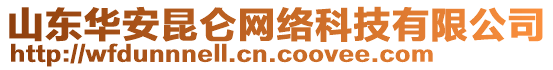 山東華安昆侖網(wǎng)絡(luò)科技有限公司