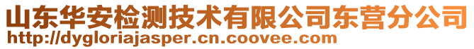 山東華安檢測技術有限公司東營分公司