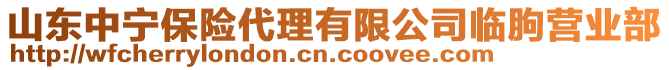 山東中寧保險(xiǎn)代理有限公司臨朐營(yíng)業(yè)部